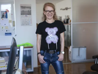 - 29.09.2023 - Barbara Železnik, direktorica dru&scaron;tva za izvedbo &scaron;portnih programov Timing Ljubljana, vodja prireditve VW Ljubljanski maraton  //FOTO: Jaka Gasar