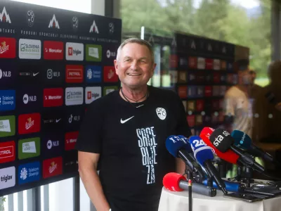 - Matjaž Kek, selektor.- 29.05.2024. - Novinarsko druženje s Slovensko nogometno reprezentanco ob zboru pred Evropskim prvenstvom v Nemčiji 2024, EURO 2024. //FOTO: Bojan Velikonja