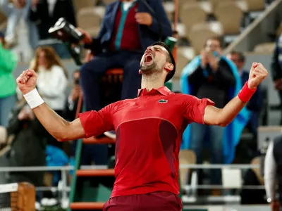 Novak Đoković je bil po zmagi v tretjem krogu zelo čustven.&nbsp;