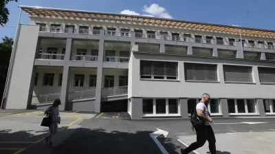 7.6.2024 slovesno odprtje prenovljene in energetsko sanirane Negovalne bolni&scaron;nice na Vrazovem trgu foto luka cjuha