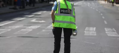 05.06.2025 - Simbolična fotografija Policija - prometna nesteča - policijski trakFoto: Luka Cjuha