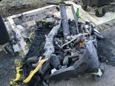 Bežigrajčani se bojijo, da je na delu požigalec