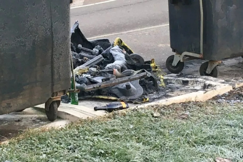 Bežigrajčani se bojijo, da je na delu požigalec