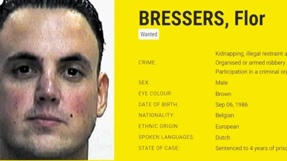 Flora Bressersa so s tiralico iskali zaradi ugrabitve, ropa, nezakonitega  zadrževanja in sodelovanja v hudodelski združbi.