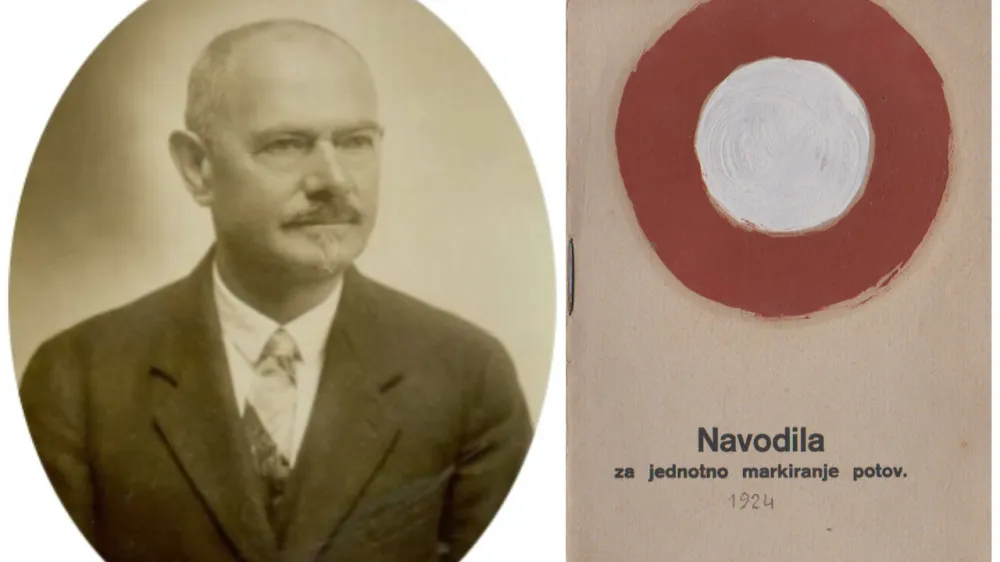 Alojz Knafelc velja za očeta Knafelčeve markacije (foto Planinska arhivska zbirka SPM - ZMJ)