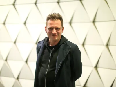 - 26.11.2016 - Dalibor Matanić, hrvaki reiser - dobitnik nagrade Darko Bratina. Poklon viziji 2016, ki jo podeljuje goriki Kinoatelje                   //FOTO: Bojan Velikonja