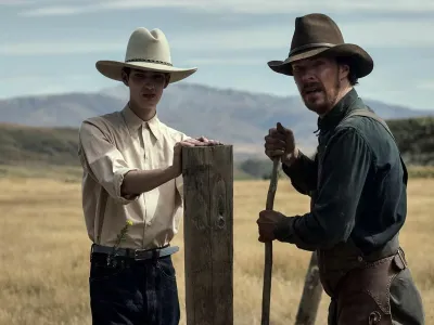 Na nedeljski podelitvi filmskih nagrad bafta so za najbolj&scaron;i film razglasili neovestern režiserke Jane Campion Moč psa. F Netflix