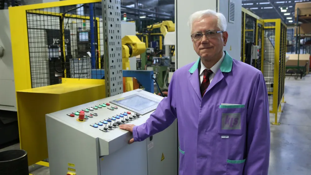 Generalni direktor zlate gazele KLS Ljubno Bogomir Stra&scaron;ek F Tomaž Skale