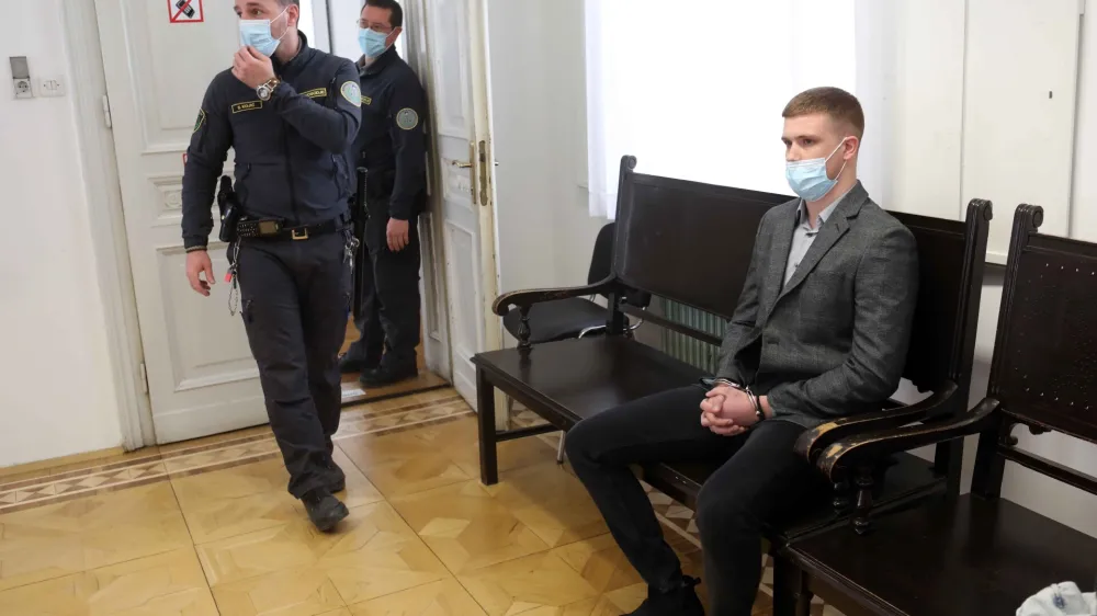 Aleksander Božinović- 23.02.2022 &ndash; sojenje Aleksandru Božinoviću za poskus uboja.//FOTO: Tomaž Skale
