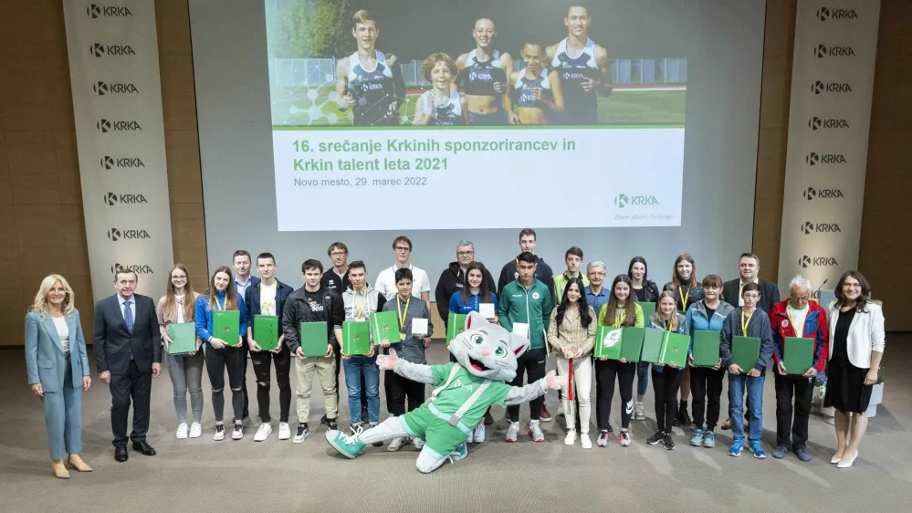 Krka, mladi talenti, &scaron;portniki