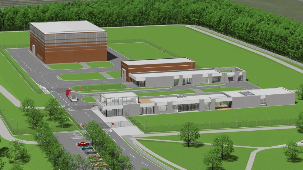 Odlagali&scaron;če nizko- in srednjeradioaktivnih odpadkov bo zgrajeno dobrih 600 metrov od jedrske elektrarne v Kr&scaron;kem. V njem bodo odlagali za&scaron;čitna oblačila in opremo, ki jih uporabljajo zaposleni v JEK, odpadke iz čistilnih naprav pa tudi odpadke, ki nastajajo v medicini, industriji in raziskovalni dejavnosti.