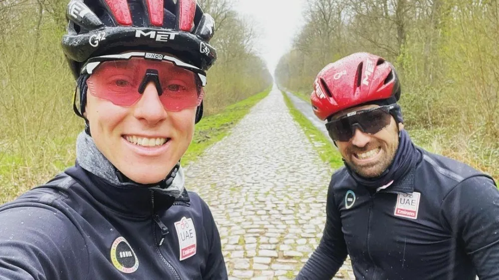 tadej pogačar, kocke, trening