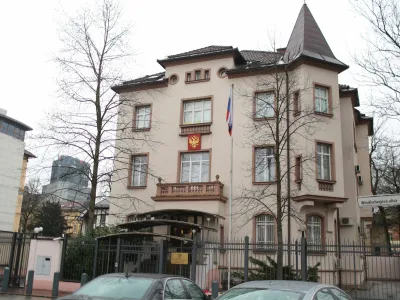 - 29.03.2018 - Veleposlanitvo Ruske federacije v Sloveniji  ruska ambasada - Tomičeva ulica 9//FOTO: Bojan Velikonja