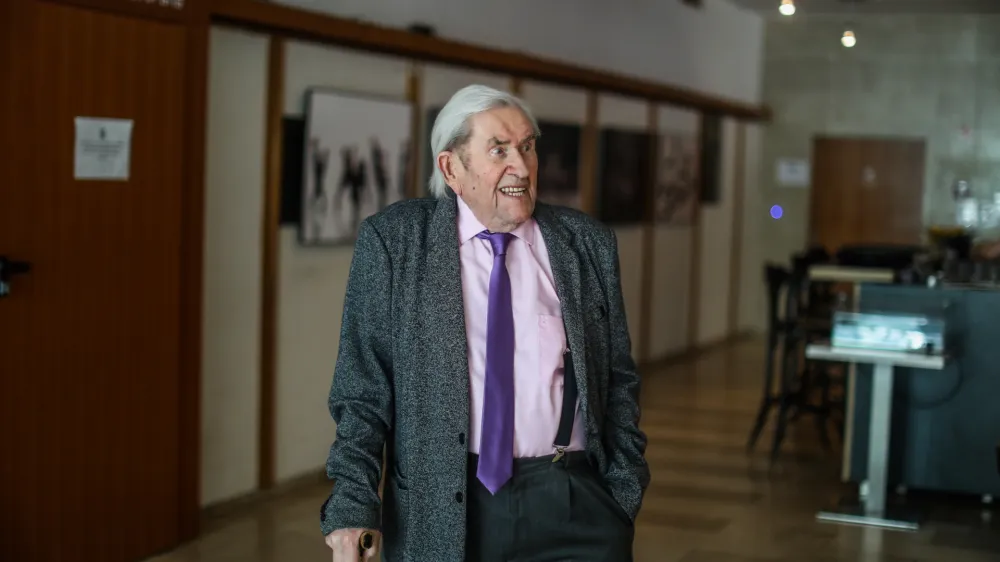 Jurij Souček, dramski igralec, režiser, častni me&scaron;čan mesta Ljubljana&nbsp;