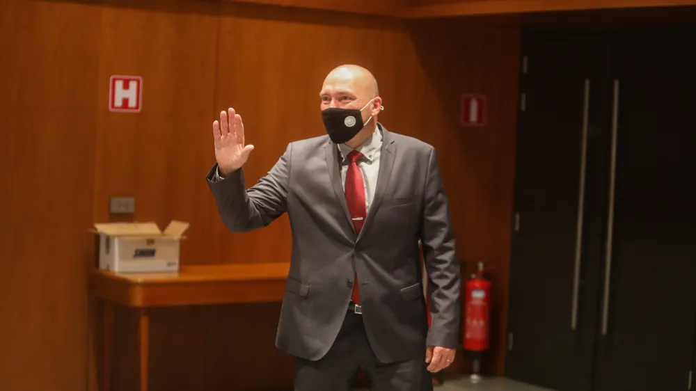 Dr. Jože Podgor&scaron;ek,&nbsp;kandidat&nbsp;za novega kmetijskega&nbsp;ministra&nbsp;- 12.10.2020 -&nbsp;Odbor DZ za kmetijstvo, gozdarstvo in prehrano - predstavitev kandidata za ministra za kmetijstvo, gozdarstvo in prehrano Jožeta Podgor&scaron;ka&nbsp;//FOTO: Bojan Velikonja