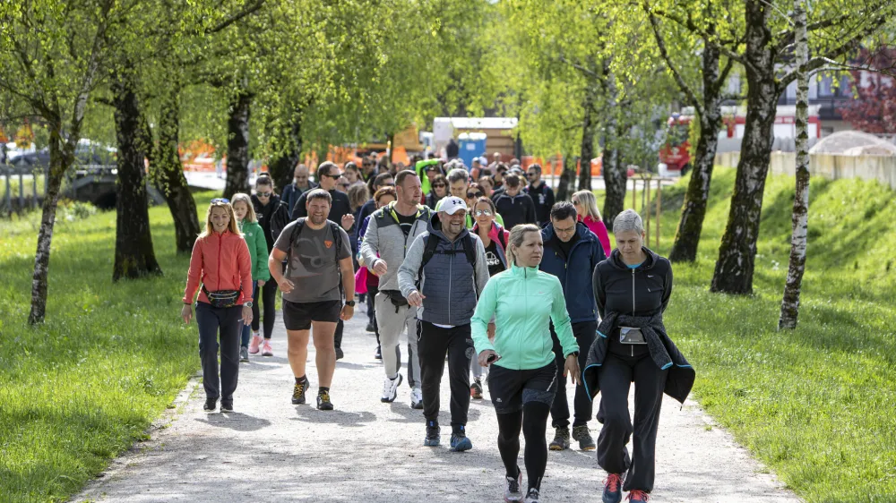 - 08.05.2021 - Pohod Pot ob žici 2021 - Pot spominov in tovari&scaron;tva (PST) - &scaron;portno-rekreativni dogodek v času epidemije Koronavirus COVID-19,<br> <br>//FOTO: Matja Rut