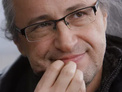 Marcel Stefančič jr., voditelj oddaje Studio City  //FOTO: Jaka AdamičOPOMBA: ZA OBJAVO V PRILOGI  DNEVNIKOV OBJEKTIV - INTERVJU