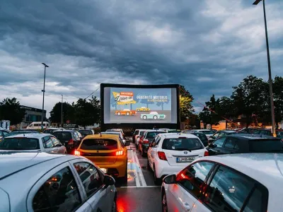 drive-in kino, Kino Bežigrad, Center Vič