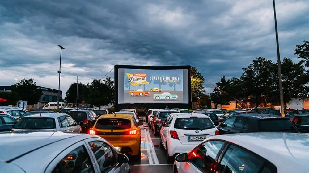 drive-in kino, Kino Bežigrad, Center Vič