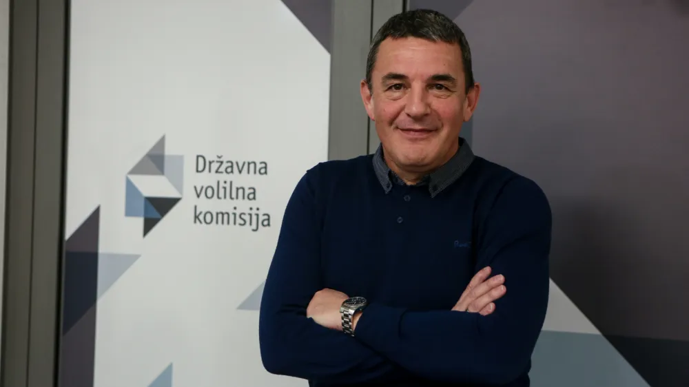 - 07.01.2019 - Duan Vučko, direktor DVK - Dravna volilna komisija //FOTO: Luka Cjuha.