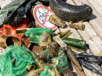 Či&scaron;čenje Blejskega jezera