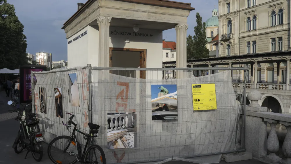 - 25.05.2022 &ndash; Plečnikova trafika /FOTO: Jaka Gasar