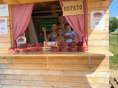 Sladke jagode na Tomačevski cesti<br>Luka Brazu&scaron;