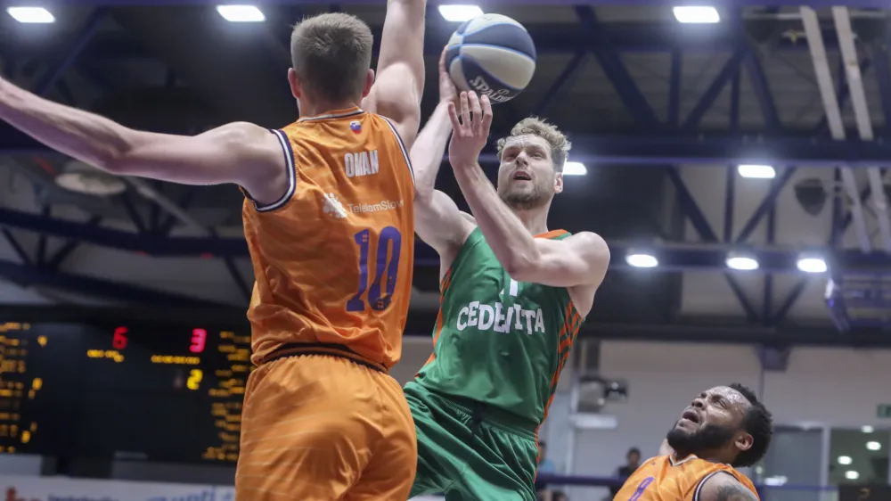 Jaka Blažič- 25.05.2022 &ndash; &scaron;port - ko&scaron;arka - 1. tekma finala državnega prvenstva v ko&scaron;arki med Helios Domžale in Cedevita Olimpija /FOTO: Jaka Gasar
