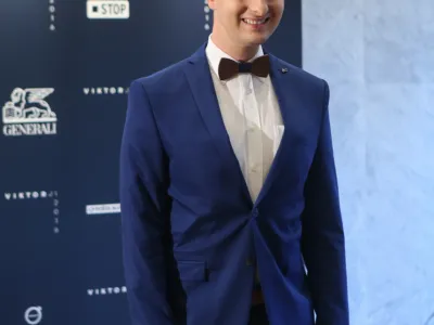 tajerski slavček Damjan Murko - 22.04.2017 - Medijske nagrade VIKTORJI 2016 - podelitev prestinih nagrad za medijske doseke in doseke v popularni kulturi    //FOTO: Luka Cjuha.