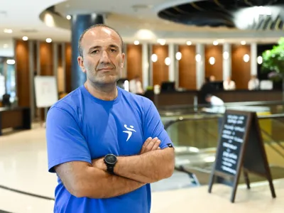 Dragan Adžić, selektor ženske rokometne reprezentance- 07.06.2022 &ndash; ženska rokometna reprezentanca - priprave za nastop na EP 2022 v Sloveniji - zbor pred prijateljsko tekmo z Dansko - //FOTO: Nik Erik Neubauer