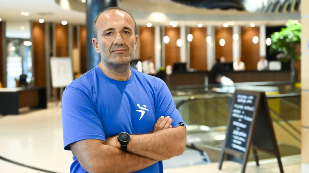 Dragan Adžić, selektor ženske rokometne reprezentance- 07.06.2022 &ndash; ženska rokometna reprezentanca - priprave za nastop na EP 2022 v Sloveniji - zbor pred prijateljsko tekmo z Dansko - //FOTO: Nik Erik Neubauer