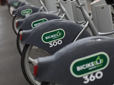  - ljubljansko mestno kolo BicikeLJ - //FOTO: Luka Cjuha 