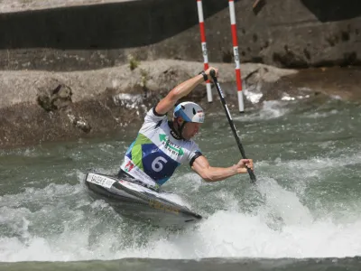 Benjamin Sav&scaron;ek- 26.06.2022 -Finale svetovnega pokala v slalomu na divjih vodah v Tacnu. //FOTO: Nik Erik Neubauer