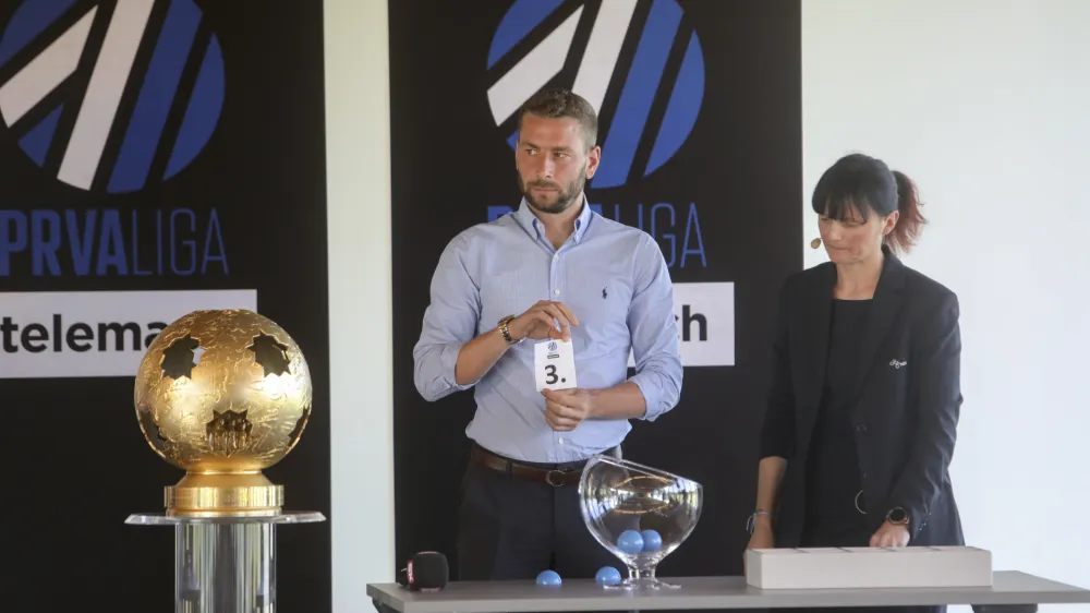 - 20.06.2022 - Žreb parov 1. SNL za sezono 22/23 in podelitev nagrad Spinsa, Brdo pri Kranju //FOTO: Jaka Gasar