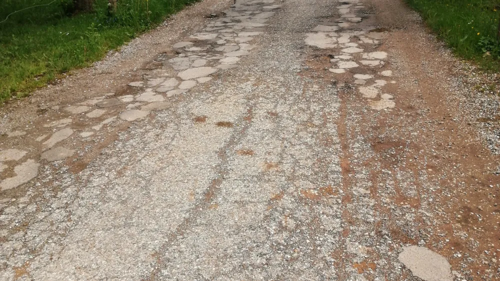 Občina z javnim naročilom i&scaron;če izvajalca, ki mu bo zaupala prenovo dela Dolni&scaron;ke ceste in gradnjo padavinskega kanala. Foto: Darko &Scaron;trukelj