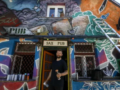 Mathieu Tremblin- 02.07.2022 &ndash; Sax Pub, Eipprova ulica 7 v Ljubljani//FOTO: Luka Cjuha