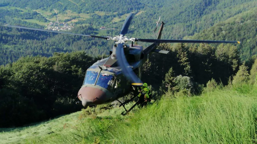 Ga&scaron;enje požara na kobari&scaron;kem Stolu