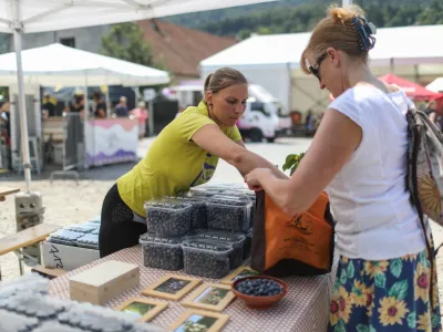 17.07.2022. Festival borovnic v Borovnici.//FOTO: Bojan Velikonja