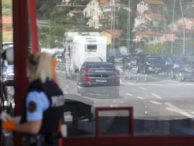 - 22.08.2020 - meja s Hrva&scaron;ko - karantena - Dragonja //FOTO: Jaka Gasar