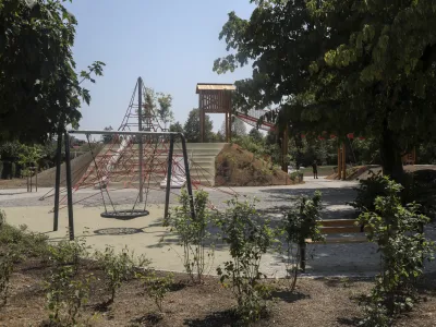 - 25.07.2022 &ndash; prenovljeno otro&scaron;ko igri&scaron;če v Tivoliju //FOTO: Jaka Gasar