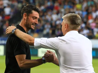 - 07.08.2022 &ndash; nogomet &ndash; Maribor: Olimpija, Prva liga Telemacha, 4. krog: derbi v Ljudskem vrtu, //FOTO: Andrej Petelin&scaron;ek/Večer