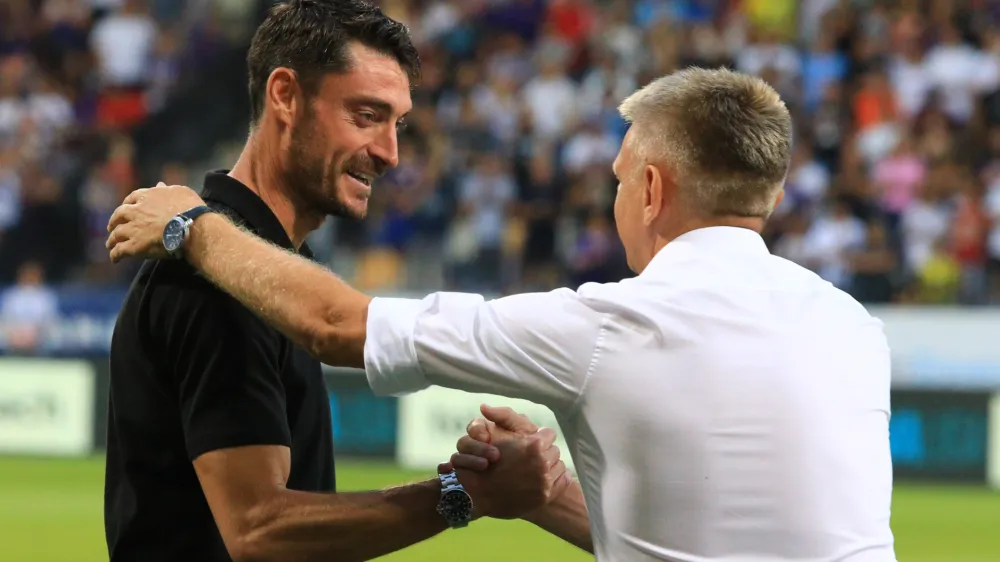 - 07.08.2022 &ndash; nogomet &ndash; Maribor: Olimpija, Prva liga Telemacha, 4. krog: derbi v Ljudskem vrtu, //FOTO: Andrej Petelin&scaron;ek/Večer