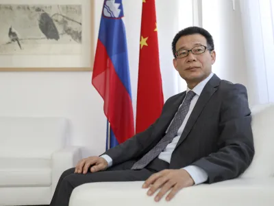 - 20.03.2020 &ndash;Wang Shunqing, kitajski veleposlanik v Sloveniji - veleposlanik Ljudske republike Kitajske //FOTO: Jaka Gasar