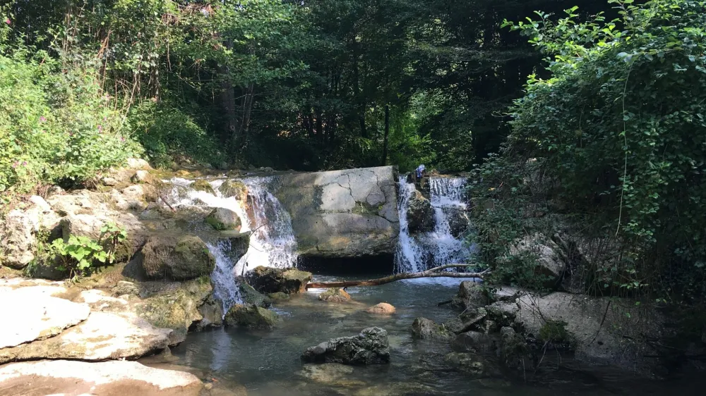 Jez Kopitarna na Sevnični je bil zgrajen že pred desetletji zaradi mlin&scaron;čice pa tudi zaradi uravnavanja visokih voda. Vodo so v Kopitarni uporabljali za namakanje hlodovine. Jez je zdaj že vrsto let nefunkcionalen.