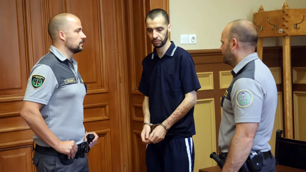 Rachid Fatah Adaouri, - 02.09.2022 &ndash; sojenje Adaouriju Fatahu Rachidu za poskus umora - //FOTO: Tomaž Skale