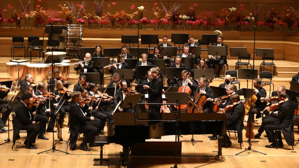 orkester Dunajski filharmoniki -<br><br>- 08.09.2022 &ndash; 70. Ljubljana Festival 2022 &ndash; zaključek z nastopom Dunajskih filharmonikov v Cankarjevem domu<br><br>//FOTO:&nbsp;Luka Cjuha