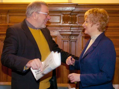 Miha Jazbin&scaron;ek, Danica Sim&scaron;ič, mestni svet