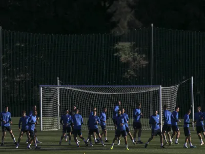 - 19.09.2022 &ndash; NNC Brdo -nogometna reprezentanca pred zadnjima tekmama lige narodov; zbor igralcev //FOTO: Jaka Gasar