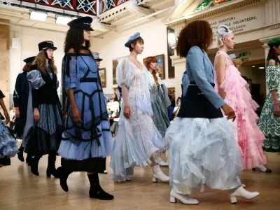 Teden mode v Londonu