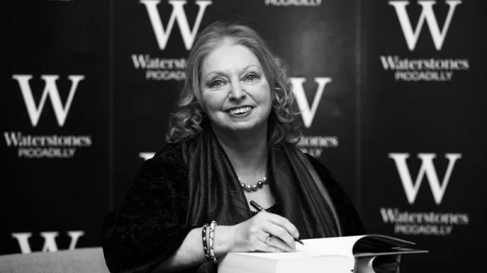 Author Hilary Mantel attends a book signing for her new novel "The Mirror and the Light" at a book store in London, Britain, March 4, 2020. REUTERS/Hannah McKay - RC28DF9ZL8OH